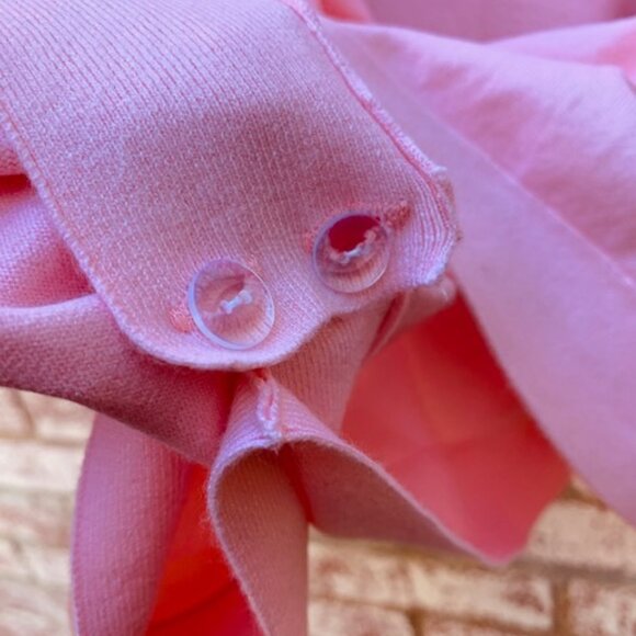 LOFT pink wrap sweater size large - Picture 9 of 12